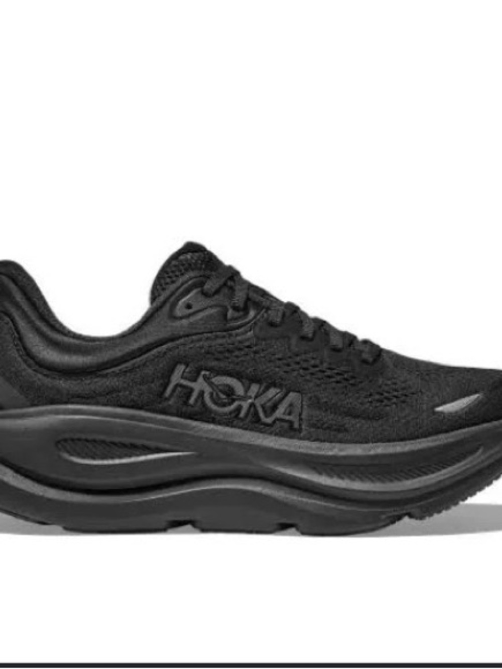 Hoka Women's All-Black Cushion Running Sneaker
